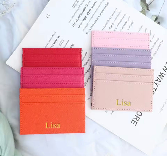 PORTA CARTE - In Vera Pelle Made in Italy