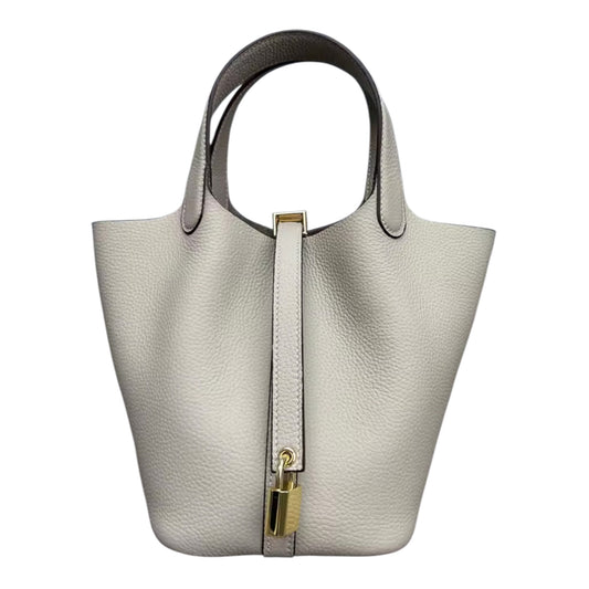 TRILLY BAG Vera pelle Crema