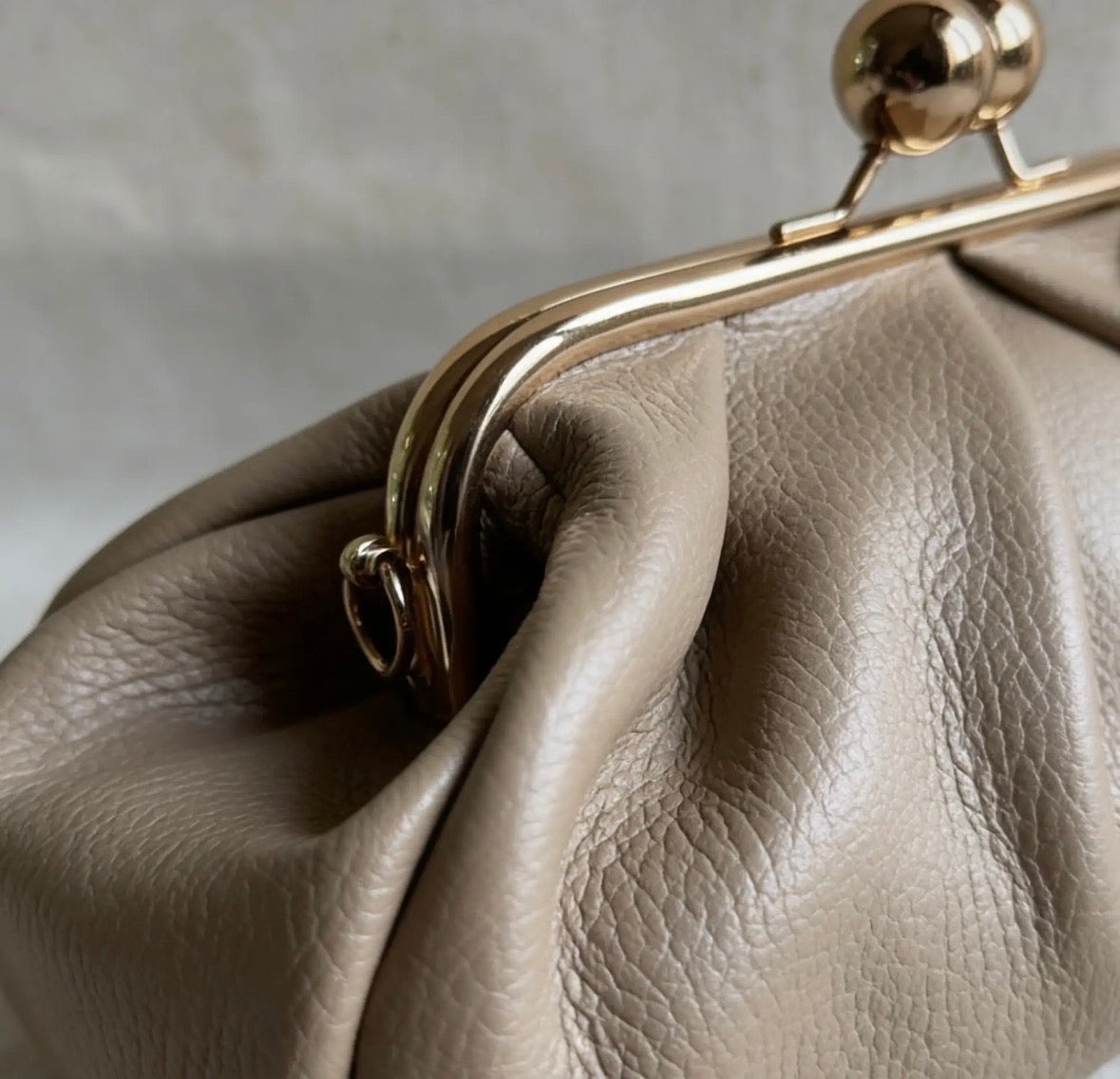 POUFF BAG - Borsa in Vera Pelle