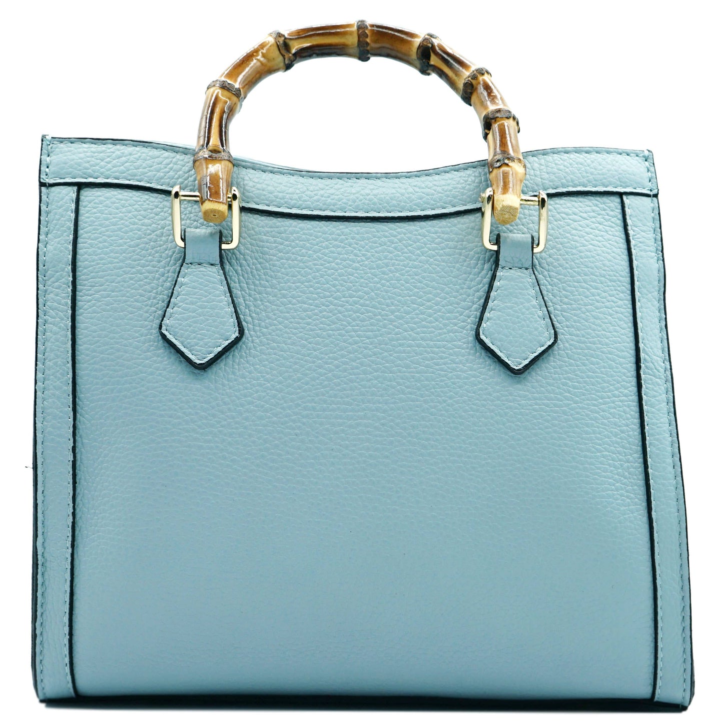 BAMBOO BAG - Leather genuine
