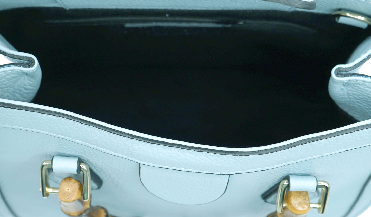 BAMBOO BAG - Leather genuine