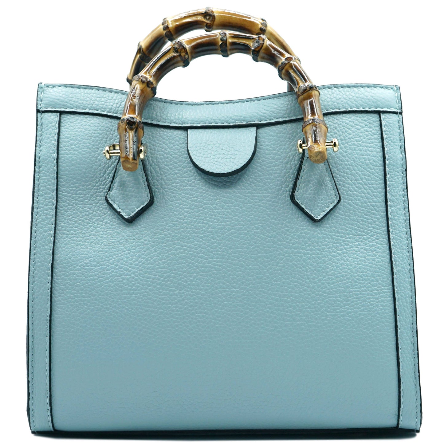 BAMBOO BAG - Leather genuine